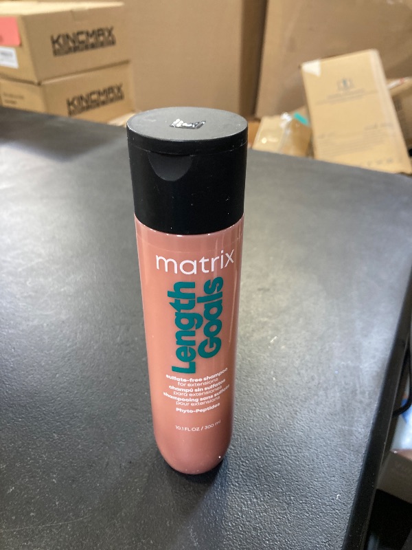 Photo 1 of Matrix Length Goals Shampoo For Extensions & Wigs - Detangles, Softens & Nourishes Hair, Paraben Free, Salon Professional Shampoo, 10 Fl Oz