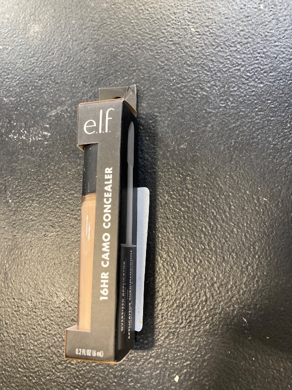 Photo 1 of e.l.f. 16HR Camo Concealer, Full Coverage & Highly Pigmented, Matte Finish, Deep Caramel, 0.203 Fl Oz (6mL)