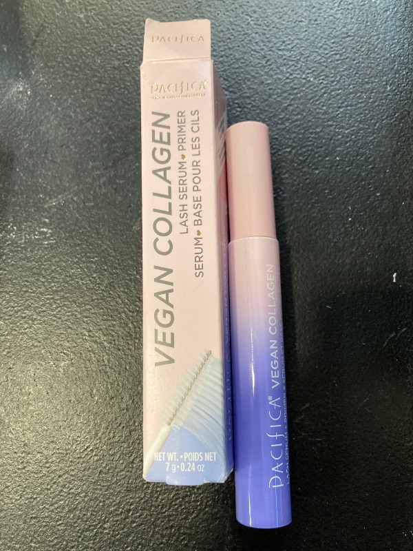 Photo 1 of Pacifica Vegan Collagen Eye Lash Serum & Clear Mascara Primer – Conditioning Vitamin B & E Formula for Longer, Fuller Lashes, Eyelash Makeup Cruelty-Free Clean Ophthalmologist Tested