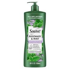Photo 1 of Suave Professionals Invigorating Conditioner for Dry, Damaged Hair Rosemary and Mint Paraben-free and Dye-free Deep Hair 28 oz