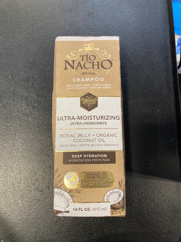 Photo 1 of Tio Nacho Ultra Hydration Shampoo with Coconut Oil & Royal Jelly, Hydrating & Nourishing for Dry, Damaged Hair, Fights Frizz & Protects from Breakage, 14 Fluid Ounces