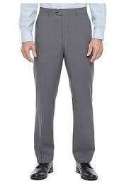 Photo 1 of Stafford Men's Executive 100% Wool Flat Front Suit Pants ( size 34x29 )