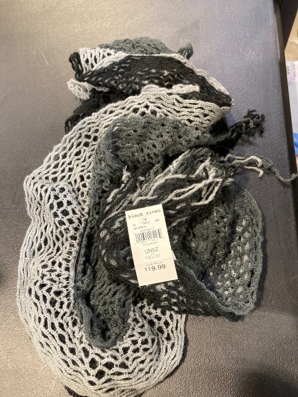 Photo 1 of Black Rivet Scarf 