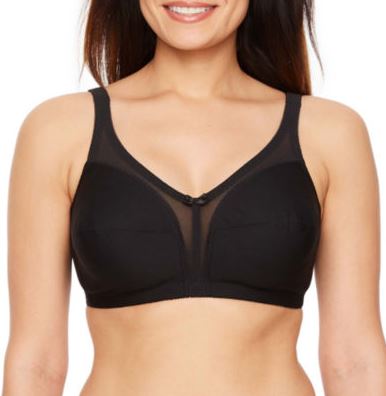 Photo 1 of Dominique Softcup M Frame Wireless Camisole Bra-5346, B, Black
