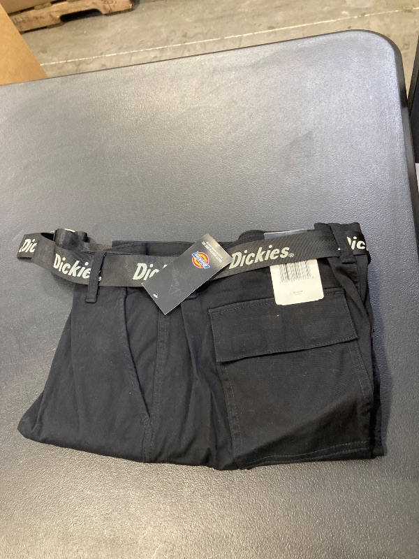 Photo 1 of Dickies Women's Cropped Cargo Pant, Black, 32