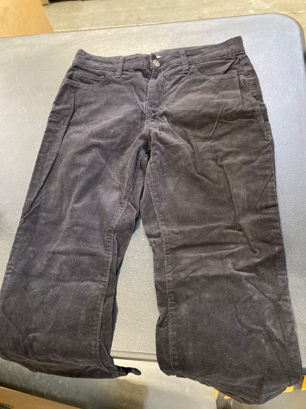 Photo 1 of St. John's Bay Womens Mid Rise Secretly Slender Straight Leg Jean corduroy ( size 8 P ) 