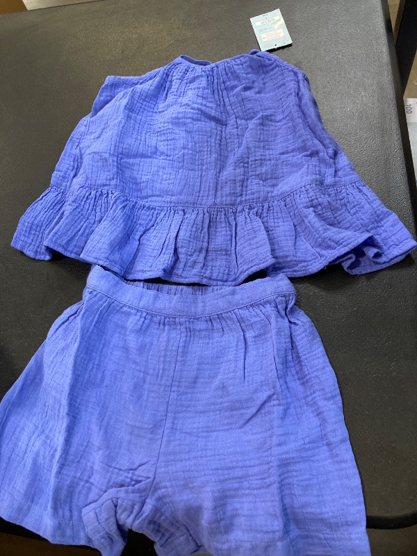Photo 1 of  Toddler Girls Summer Outfits Halter Ruffle set ( size 6 ) 