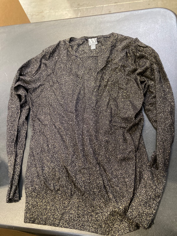 Photo 1 of Worthington sparkle long sleeve shirt ( size M ) 