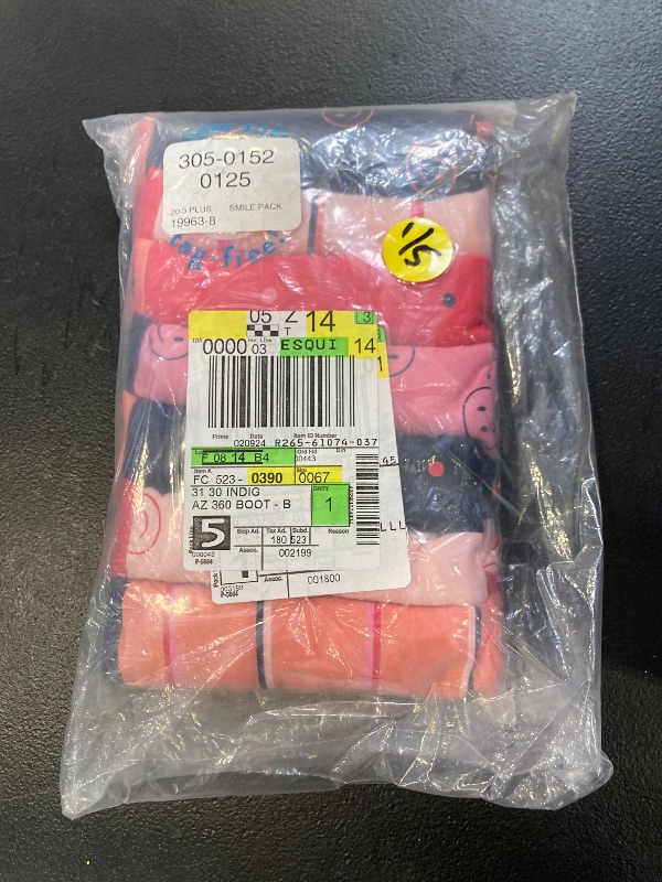 Photo 1 of Thereabouts Girls Hipsters 7 pack ( size 20.5 plus ) 