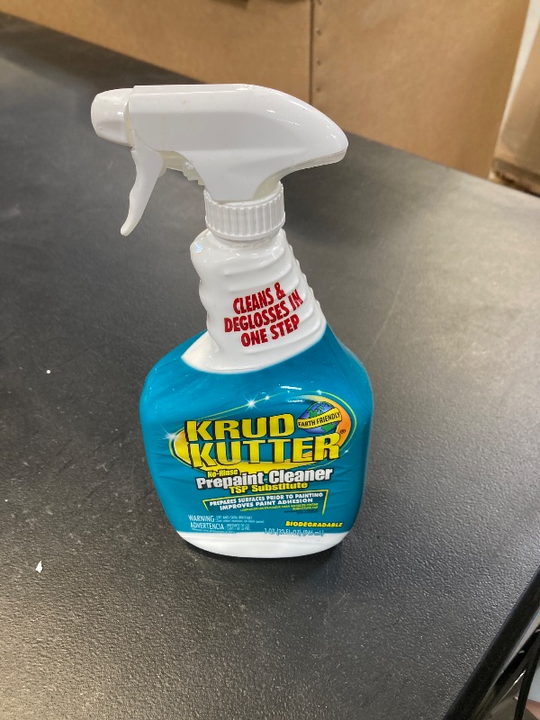 Photo 1 of KRUD KUTTER PC326 No-Rinse Prepaint Cleaner/TSP Substitute Spray, 32 Fl Oz