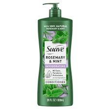 Photo 1 of Suave Professionals Invigorating Conditioner for Dry, Damaged Hair Rosemary and Mint Paraben-free and Dye-free Deep Hair 28 oz