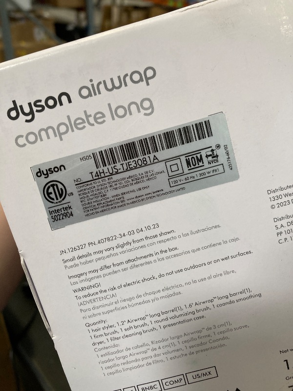 Photo 1 of Dyson Airwrap™ Multi-Styler Complete Long, Nickel/Copper