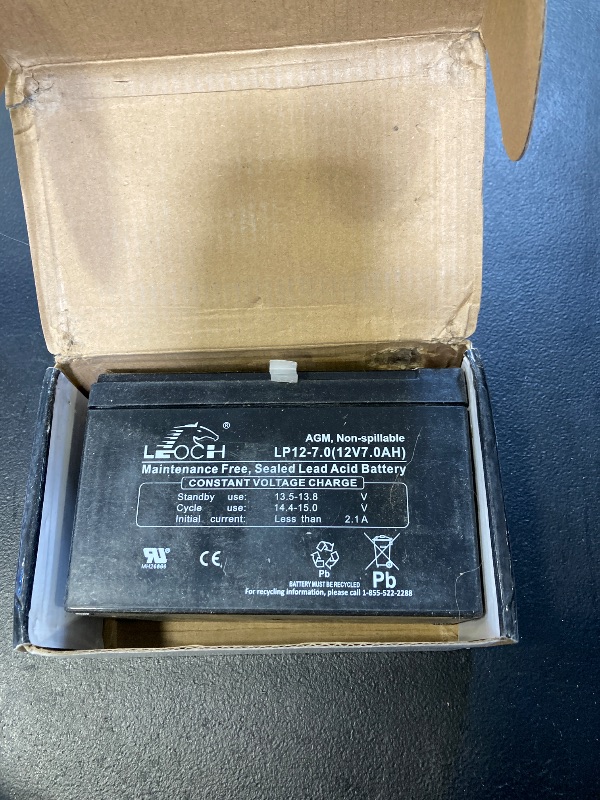 Photo 1 of Mighty Mule FM150 12V 7Ah Replacement Battery for Automatic Gate Openers – Compatible with HD272, MM571W, MM572W, MMB200, Maintenance-Free, Rechargeable Battery