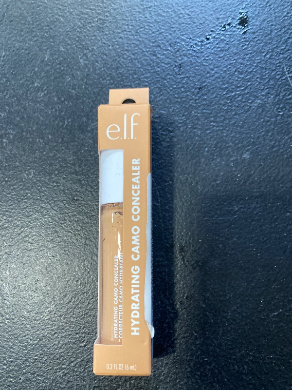 Photo 1 of e.l.f. Hydrating Camo Concealer, Covers Blemishes & Under-Eye Circles, Full-Coverage & Delivers A Satin Finish, Vegan & Cruelty-Free, Medium Beige