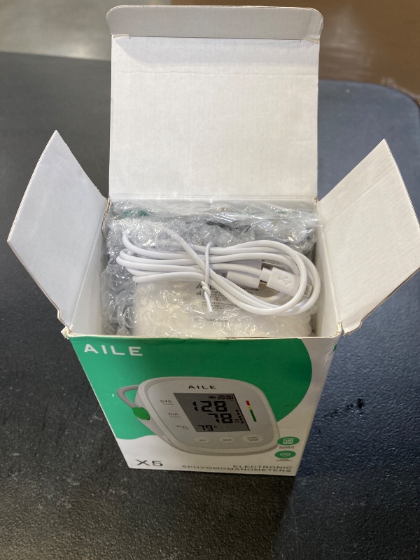 Photo 1 of Blood Pressure Monitor, AILE Blood Pressure Machine Upper Arm Large Cuff(8.7"-16.5"), High Automatic Blood Pressure Monitors Cuff for Home Use, (BP) Manual Arm Blood Pressure Monitors, 2 * 99 Memory