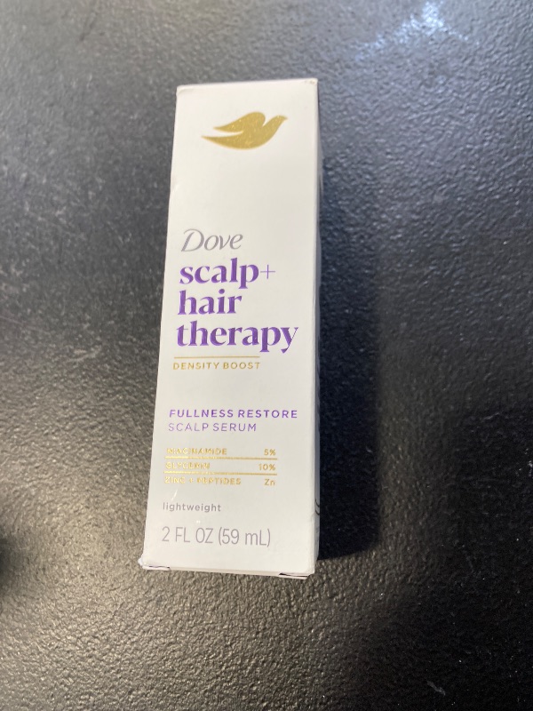 Photo 1 of Dove Scalp + Hair Therapy Density Boost Serum Fullness Restore Visibly Thicker Hair In As Soon As 30 Days, Hydrating & Fast-Absorbing, Instantly Relieves Dry Scalp 2 Fl oz 