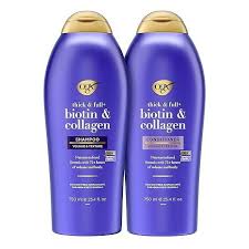 Photo 1 of 2 pack OGX Thick & Full + Biotin & Collagen Shampoo & Conditioner 25.4oz each