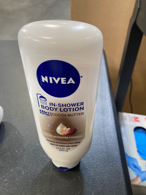 Photo 1 of Nivea Lotion In-Shower Cocoa Butter 13.5 Ounce (Dry To Very Dry) (400ml)