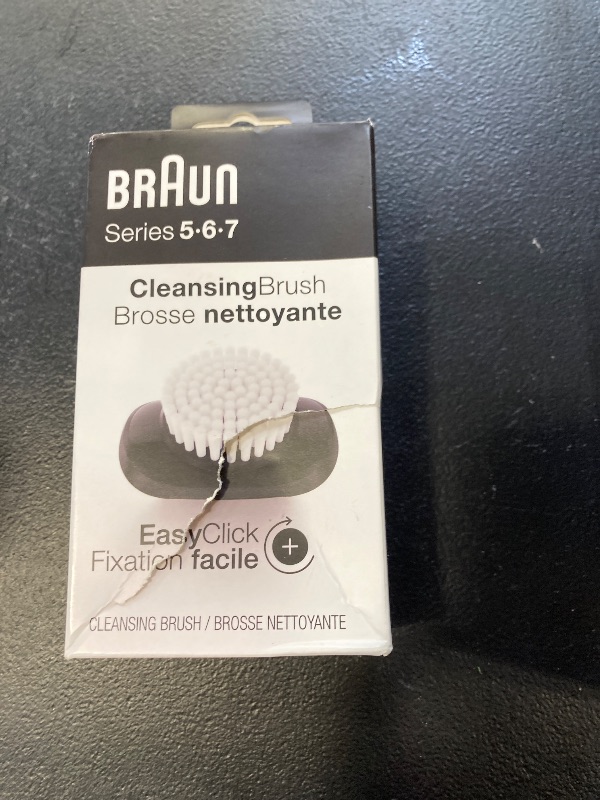 Photo 1 of Braun EasyClick Cleansing Brush Attachment for Series 5, 6 and 7 Electric Razors, Compatible with Electric Shavers 5018s, 5020s, 6075cc, 7071cc, 7075cc, 7085cc, 7020s, 5050cs, 6020s, 6072cc, 7027cs