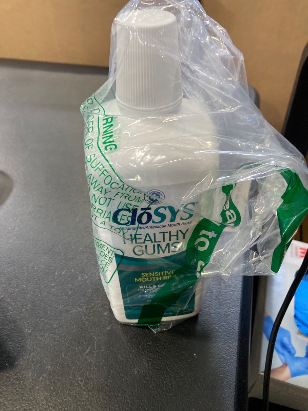 Photo 1 of Closys Healthy Gums Mouthwash, Antiplaque and Anti-gingivitis for Gum Health, Non-Burning, Non-Irritating – 32 Fl Oz