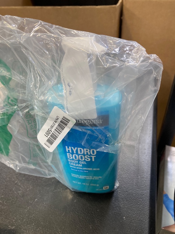 Photo 1 of Neutrogena Hydro Boost Body Gel Cream, Hydrating Body Lotion with Hyaluronic Acid for Normal to Dry Skin, Lightweight Fragrance-Free Hyaluronic Acid Moisturizer, 16 OZ