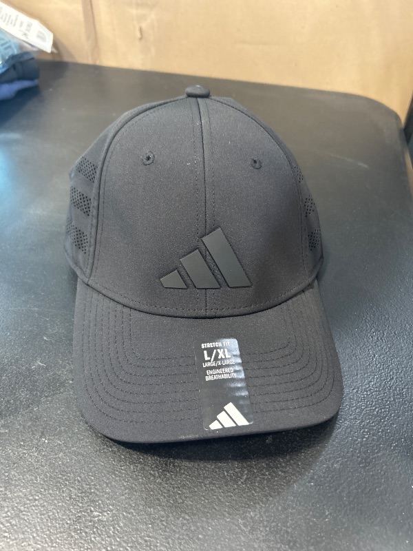 Photo 1 of adidas Men's Gameday Stretch Fit Baseball Cap size large/xl 