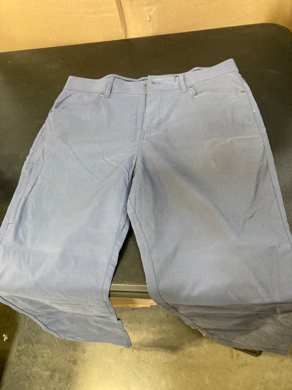 Photo 1 of Gerry Men's Tech 5 Pocket Stretch Fabric Comfort Waistband Pant (Blue,34x32)