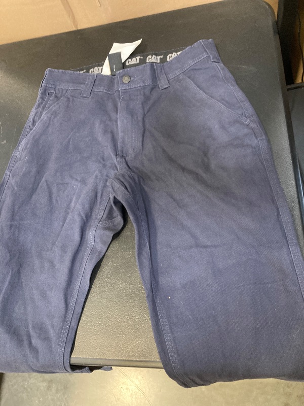 Photo 1 of Caterpillar CAT Flex Waistband Utility Work Pants. Blue size 32x32