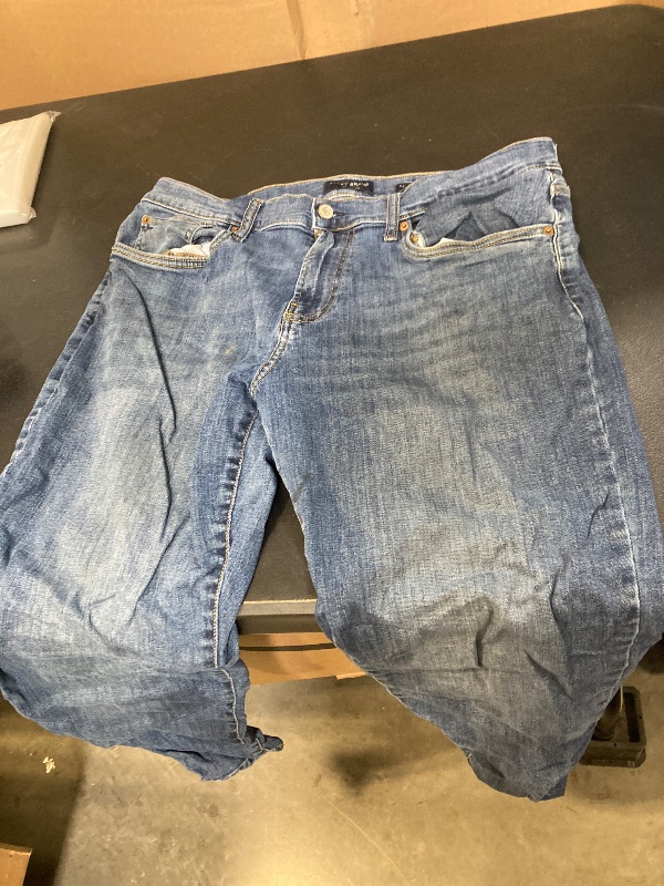 Photo 1 of Athletic Fit Straight Leg Classic Denim Jeans
 38x32