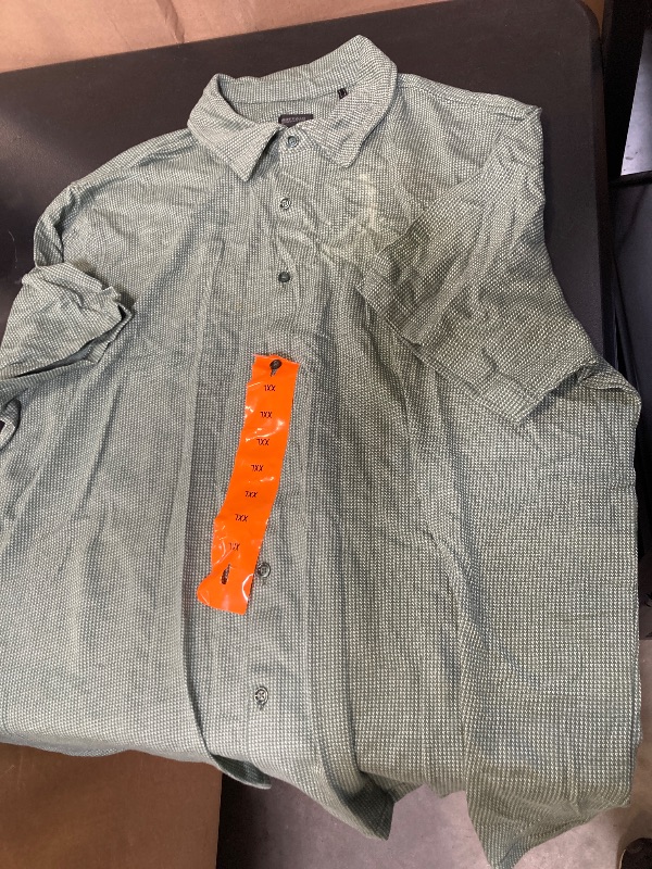 Photo 1 of Buffalo David Bitton Men's Short Sleeve Polo (Sage Green, xxl )