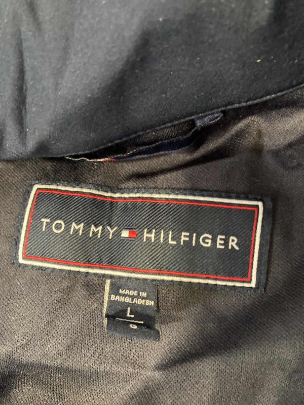 Photo 1 of Tommy Hilfiger Men's Red, White & Blue Full-Zip Jacket size large 