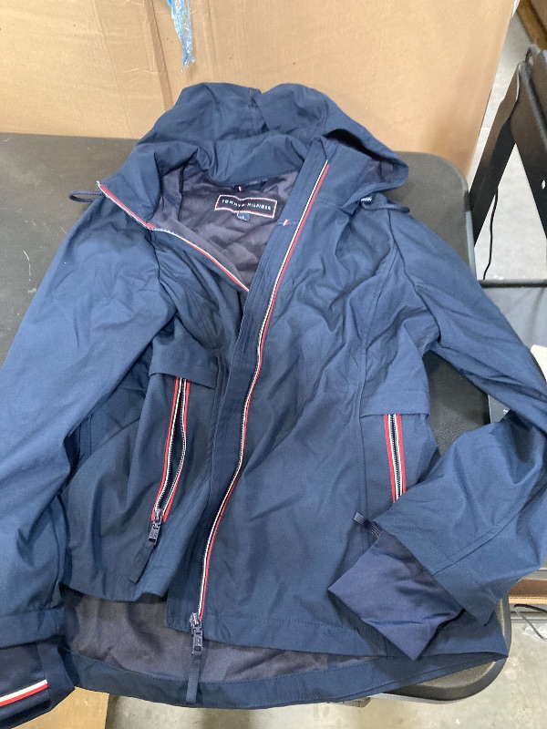 Photo 1 of Tommy Hilfiger Men's Red, White & Blue Full-Zip Jacket size large 