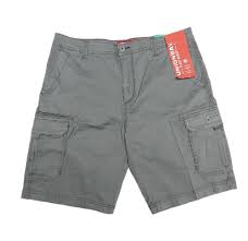 Photo 1 of Unionbay Mens Cargo Shorts Grey Goose size 32
