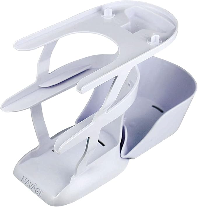 Photo 1 of Navage Countertop Caddy - Storage Caddy Organizer for The Navage Nasal Irrigation System - 3-Tier Nose Cleaning Supplies Organizer with Detachable Tray - Plastic Caddy Only - Nasal Care Accessories
