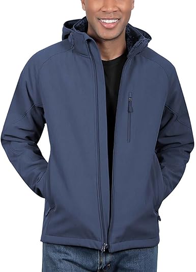Photo 1 of KIRKLAND Signature Men’s Water-Resistant Fleece Lined Softshell Jacket
LARGE