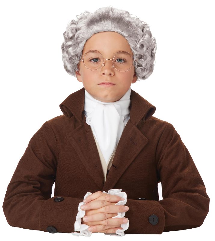 Photo 1 of California Costumes Child Colonial Man Wig Standard