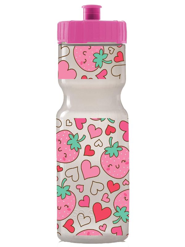 Photo 1 of 50 Strong 22oz Kids Sports Squeeze Water Bottle for Girls – BPA-Free with Pull Top Cap – Durable & Reusable for School, Sports & Everyday Use – Made in USA