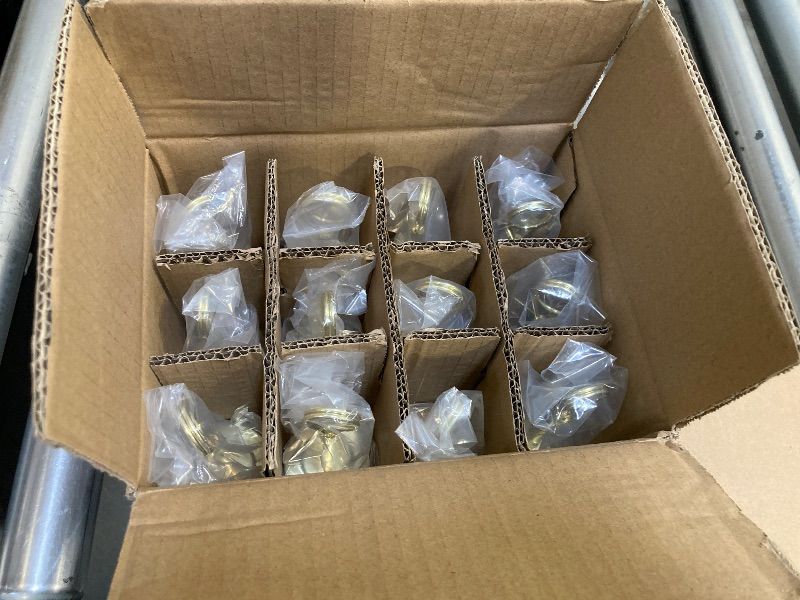 Photo 1 of BARsics 12pcs Gold Premium Table Place Card Holders with Weighted Base Stand and Clip