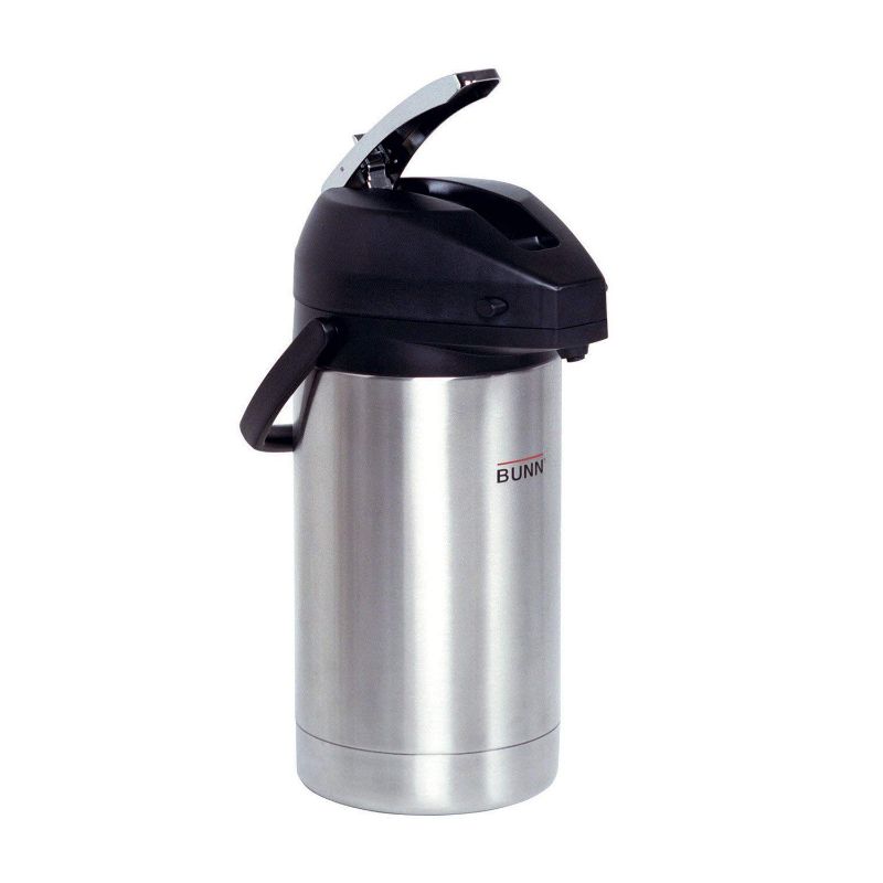 Photo 1 of BUNN - BUN321300000 32130.0000 3.0-Liter Lever-Action Airpot, Stainless Steel
