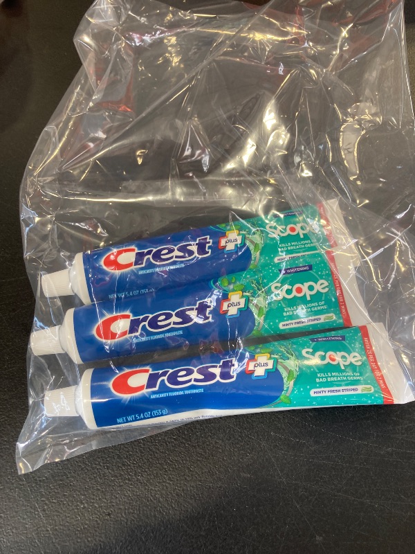 Photo 1 of Crest +  Complete Whitening Toothpaste - Minty Fresh 3 pack