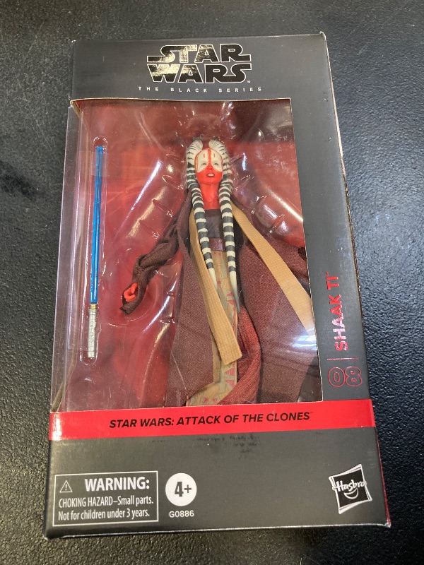 Photo 1 of STAR WARS The Black Series Shaak Ti, Attack of The Clones Premium Collectible 6 Inch Action Figure