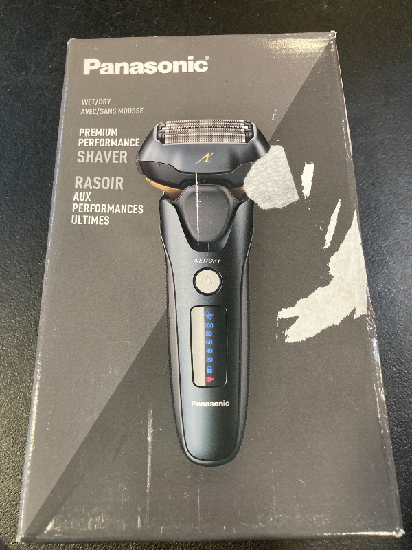 Photo 1 of Panasonic ARC5 Electric Razor for Men with Pop-up Trimmer, Wet Dry 5-Blade Electric Shaver with Intelligent Shave Sensor and 16D Flexible Pivoting Head - ES-LV67-K (Black)
