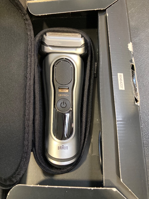 Photo 1 of Braun Series 9 9517s PRO+ Electric Razor for Men, 5 Pro Shave Elements & Precision Long Hair Pro Trimmer, Charging Stand, Braun’s Best for Smooth Skin, Wet & Dry Electric Razor with 60min Runtime