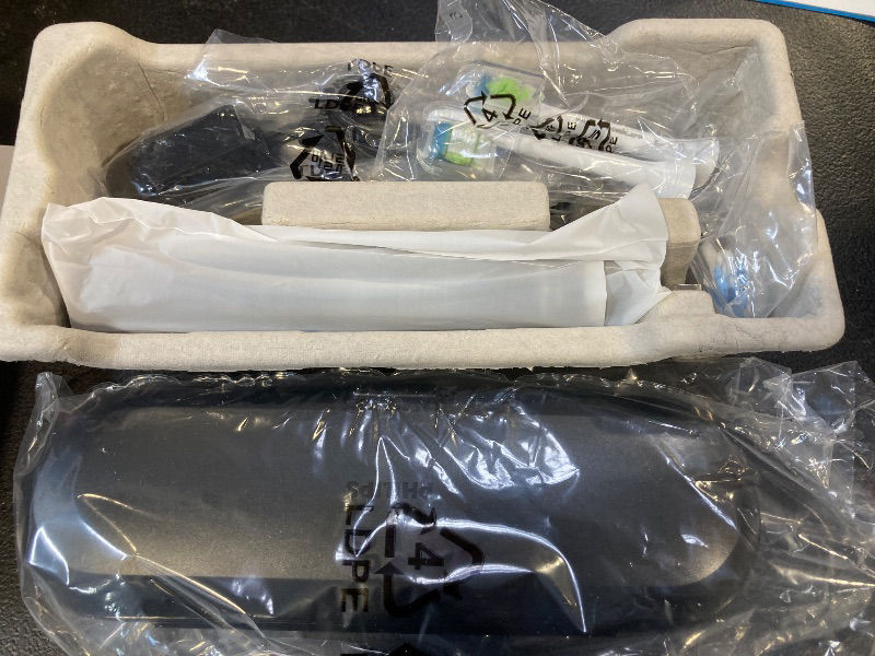 Photo 1 of Philips Sonicare ProtectiveClean 5300 Rechargeable Electric Toothbrush, with Pressure Sensor, 3 Cleaning Modes, SmarTimer and QuadPacer, with 2 Bonus Brush Heads, Travel Case, Black, Model HX6423/34