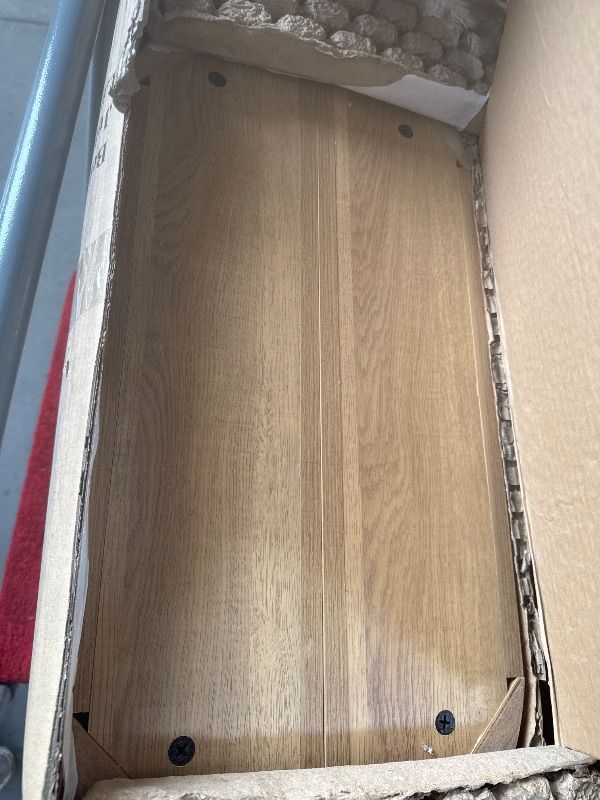 Photo 1 of Better Homes & Gardens Juliet Expandable Dining Table Light Honey Finish- READ CLERK NOTES 
