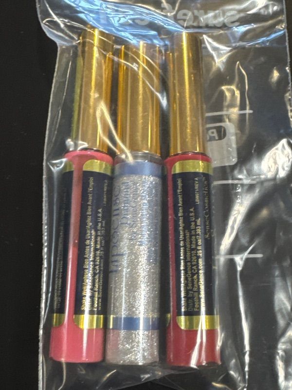 Photo 1 of Pack of 3 LipSense GLOSS - Moisturizing Lip Gloss by Senegence (Random 3 Colors), 
