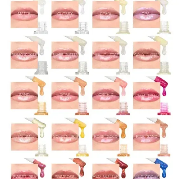 Photo 1 of Pack of 3 LipSense GLOSS - Moisturizing Lip Gloss by Senegence (Random 3 Colors),