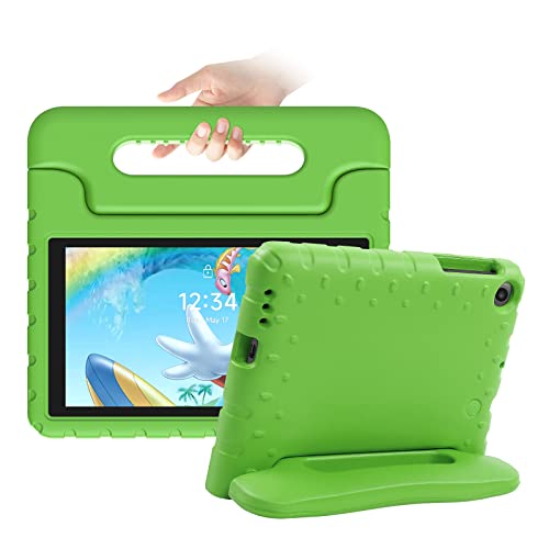 Photo 1 of Bolete Kids Case for Onn 7 inch Gen 3 2022 (Model:100071481), Kids 7 Inch Android Tablet Case with Handle EVA Foam Shockproof Washable Cover for Adults, Children (Green)