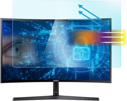 Photo 1 of 27 inch Anti-Glare Blue Light Blocking Screen Protector for 27" Sceptre/Dell/Asus/Acer/ViewSonic/Samsung/Aoc/HP/LG Computer with 16:9 Aspect Ratio
