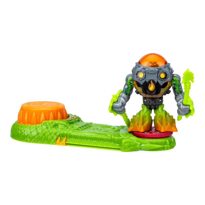 Photo 1 of Legends of Akedo Ninja Bosses, Boss Wrapsnap, 3 Inch Tall Battling Warrior Figure with 360? Attack Spin Action, Double Defense Armor Pops Off When Struck, 2 New Ninja Bosses to Collect